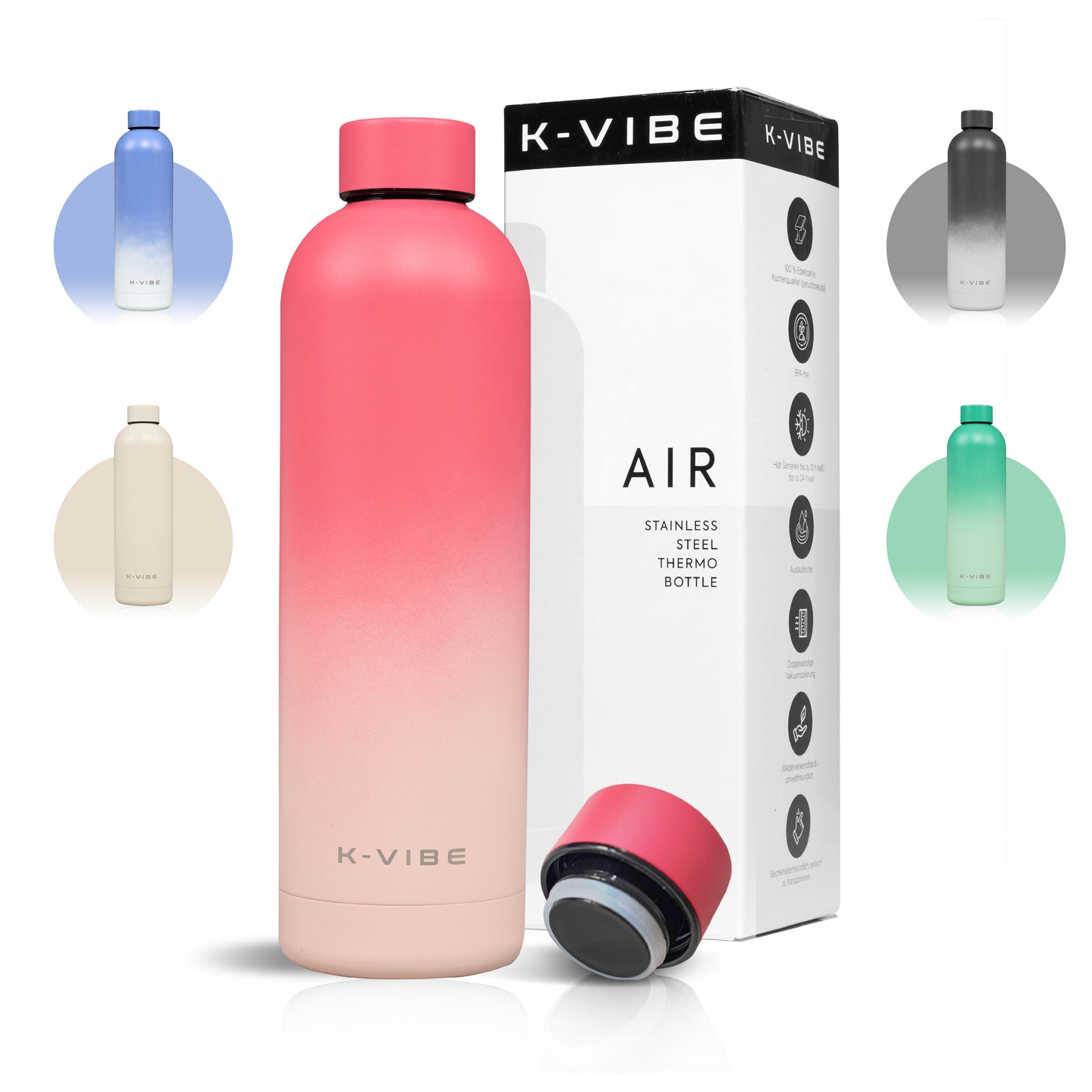 K-VIBE Thermosflasche