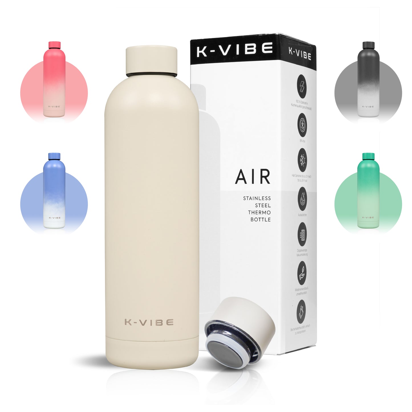 K-VIBE Thermosflasche