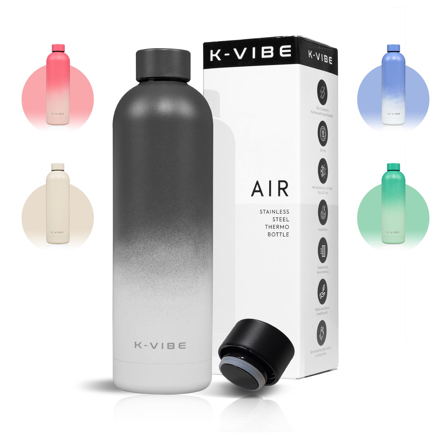 K-VIBE Thermosflasche